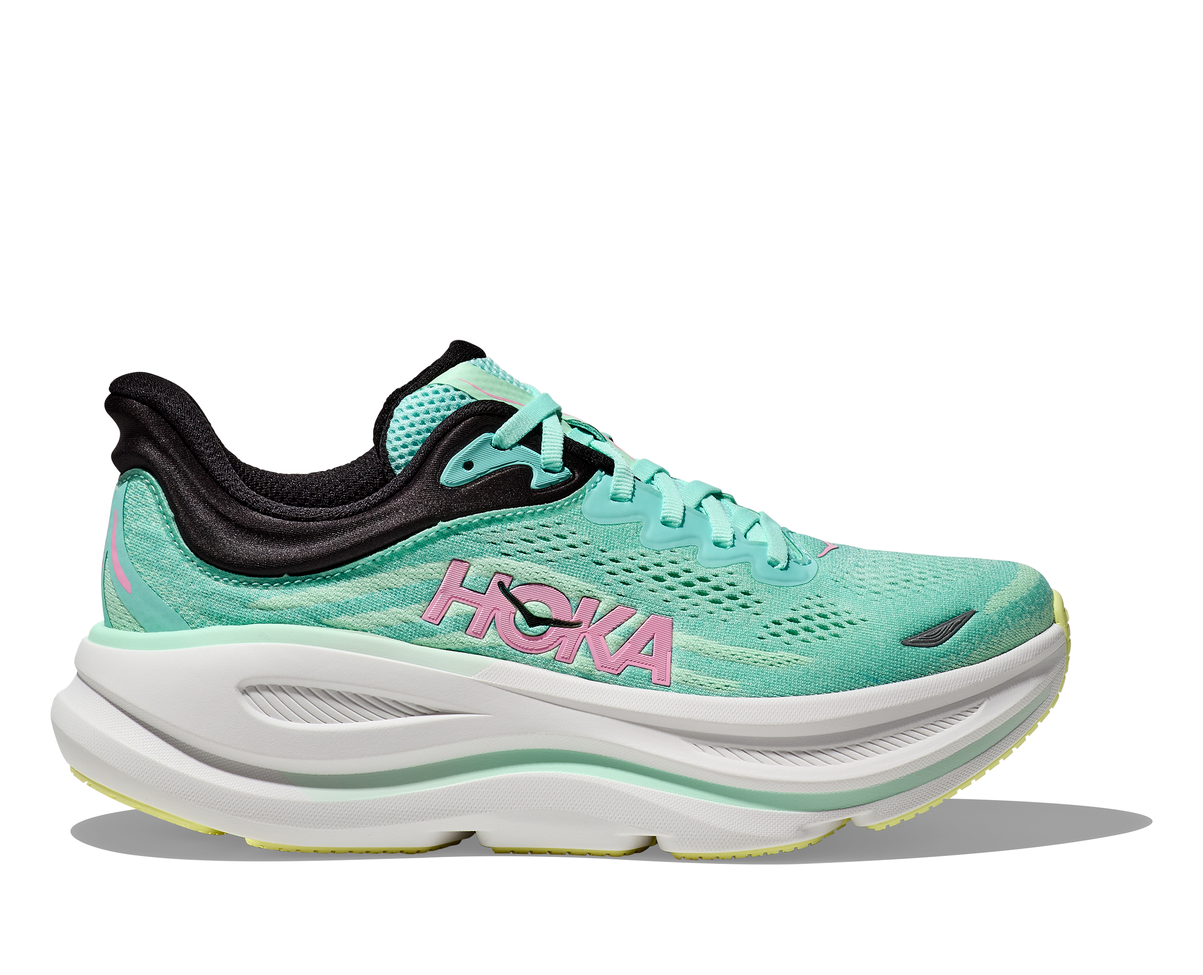 HOKA W Bondi 9 Wide BLUE SPARK / MINT FLUORITE