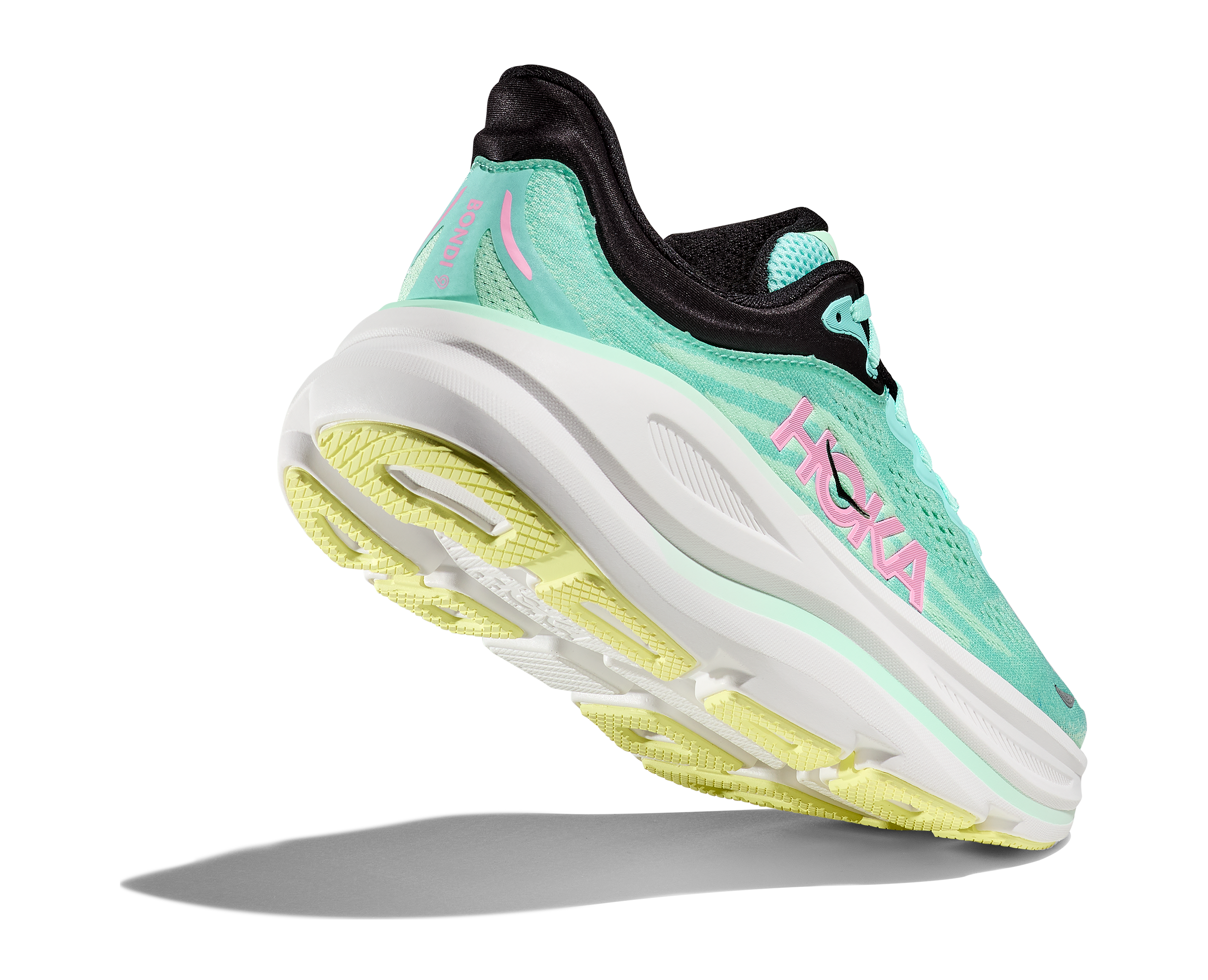 HOKA W Bondi 9 Wide BLUE SPARK / MINT FLUORITE