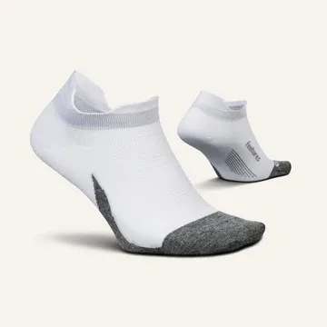 Feetures No Show Tab UL White