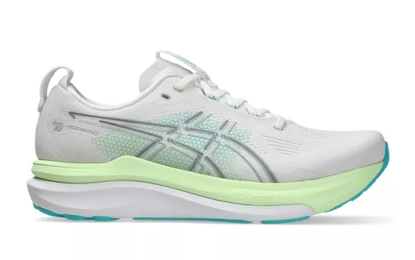 Asics MEN'S GEL-KAYANO 33 X-WIDE WHITE/ENERGY AQUA